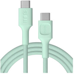Green Cell USB-C kábel 2m 100W PowerStream gyorstöltő PD mentazöld - GreenCell (GC36838)