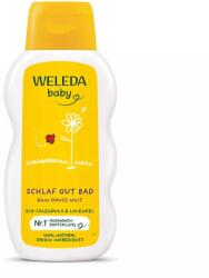 Weleda Bio körömvirágos jó éjszakát esti babafürdető levendulával 200ml
