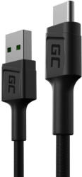 Green Cell kábel PowerStream USB-A USB-C 30cm quick charge Ultra Charge QC 3.0 - GreenCell (GC36100)