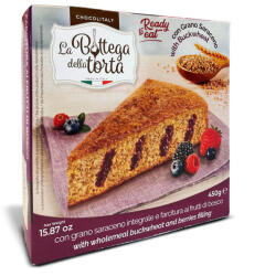  Chocoitaly Torta piros bogyós gyümölcs töltelékkel - 450g