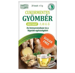 Dr. Chen Patika Herbatea instant DR CHEN Gyömbér cukormentes 20 filter/doboz - mystock