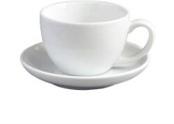 Ancap Open Cappuccino 180ml csésze+tányér -fehér