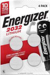 Energizer CR2032 3V lítium gombelem 4db/csomag (CR2032EN-FSB4)