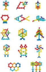 Bufnitel Joc De Constructie Steam - Floricele Colorate (90 Piese) - Bufnitel (188d-31)