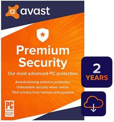 Avast Premium Security (1 Device, 2 Years) - Official Website - Multilanguage - Worldwide - Pc