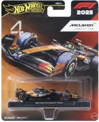 HOT WHEELS - Vehicule Masinuta metalica Hot Wheels Premium McLaren Formula 1 Team 1 la 64 (MTHRV11_JKD88)