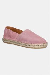 Fly London espadrilles női velúr COCH580FLY - rózsaszín Női 40