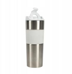 Bergner Termohrnek 460 ml nerez bílá (BG-37789-WH)