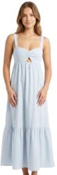 ZARA Nyári Ruha Midi Zara kék bő szabású pamut méret S (4174/820/400)