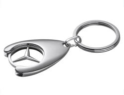 DEPOX Breloc de chei DEPOX, Mercedes, 7.5 cm, metal, argintiu (1258)