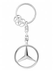 DEPOX Breloc de chei DEPOX®, Mercedes Supreme, editie de colectie, 9 cm, metal, argintiu (1259)