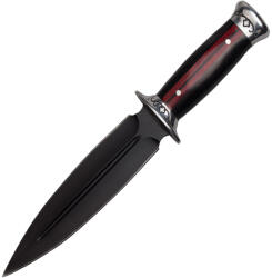 Depox Cutit de vanatoare DEPOX, Widow Blade, 30 cm, negru, teaca inclusa (1237)
