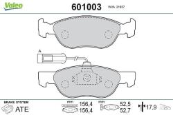VALEO Fékbetét készlet VALEO 601003 for FIAT (601003)