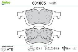 VALEO Fékbetét készlet VALEO 601005 for MAZDA, FORD, VOLVO (601005)
