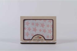 Naturtex Pink Star baby plüss pléd