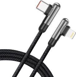 Lito Cablu de Date cu Mufe Type-C, Lightning 30W, 1m - Lito (LD13CL) - Black (KF2361702) - pcone