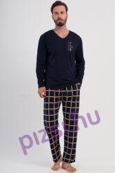 Vienetta Extra méretű hosszúnadrágos férfi pizsama (FPI5689 3XL)