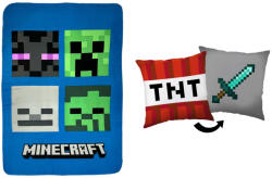  Minecraft Bad Sword polár takaró és párna szett, 2 részes (EKING0856)