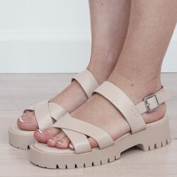 SOFILINE Sandale bej cu talpa groasa 5883 M12 (5883BEIGE-40)