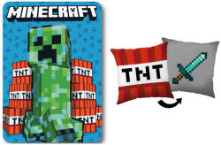  Minecraft TNT Sword polár takaró és párna szett, 2 részes (EKING0852)
