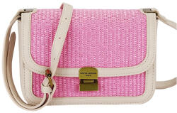 SOFILINE Geanta roz deschis crossbody cu model impletit CM7497 15 (CM7497PINK)