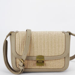SOFILINE Geanta taupe crossbody cu model impletit CM7497 15 (CM7497OATMEALBEIGE)
