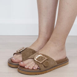 SOFILINE Papuci de dama maro 1522 M12 (1522KHAKI-38)