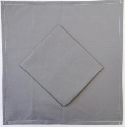  Textil szalvéta szürke színben 30x30 cm