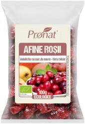 Pronat Foil Pack Afine Rosii Bio Indulcite Cu Suc De Mere, 100g