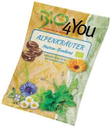 Bio4You Bomboane cu ierburi alpine, eco - 75 g