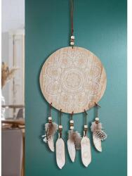  „Mandala fából készült mandala mintás álomfogó fali dekoráció - 50 cm (44451)