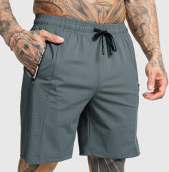 Iron Aesthetics Férfi sportos short Iron Aesthetics Aero, szürkészöld: S Szürke