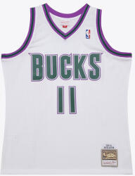 Mitchell & Ness Milwaukee Bucks #11 Rafer Alston White Jersey white