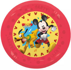  Disney Mickey Jump Into Fun micro prémium műanyag lapostányér 4 db-os szett 21 cm (PNN97235) - oliviashop