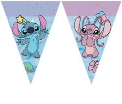  Disney Lilo és Stitch, A csillagkutya Angel Cute zászlófüzér 2, 3 m FSC (PNN98786) - oliviashop