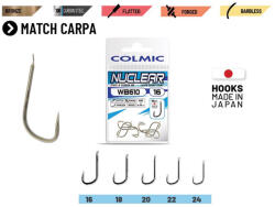 Colmic Nuclear Wb610 Bronze Barbless #20 (amxb20) - fishingoutlet