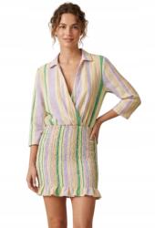 ZARA Ruha Zara mini fodros öv smocking boho méret Xs (8566/245/104)