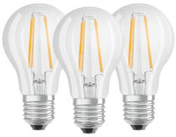 OSRAM Osram Base átlátszó üveg búra/6, 5W/806lm/4000K/E27/dobozos LED körte izzó 3 db (4058075819535) - eztkapdki