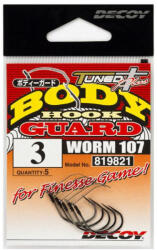 Decoy Horog Bokorugró Decoy Worm 107 Body Guard 5 (819807) - fishingoutlet