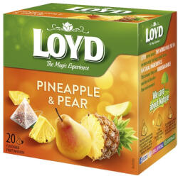LOYD Gyümölcstea LOYD Piramis körte-ananász 20x2 g - eztkapdki