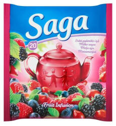 Saga Gyümölcstea, 20x1, 7 g, SAGA, erdei gyümölcs (73SG000003)