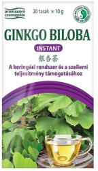 Dr. Chen Patika Herbatea instant DR CHEN Ginkgo Biloba 20 filter/doboz - eztkapdki