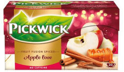 Pickwick Gyümölcstea, 20x1, 75 g, PICKWICK "Fruit Fusion", Apple Love (4091536)