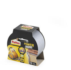 Henkel Ragasztószalag, 50 mm x 10 m, HENKEL "Pattex Power Tape", ezüst (445970/1677379)
