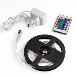 Avide LED szalag, 3m, 90 LED, 7, 2W, 990lm, RGB, AVIDE (ABLSBL12V5050-30RGB) - eztkapdki