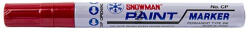 SNOWMAN Lakkmarker SNOWMAN CP-12 4, 5mm piros (CP-12 PIROS)