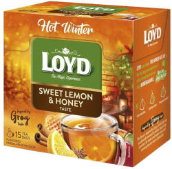 LOYD Gyümölcstea LOYD Hot-winter citrom-méz 15x3 g - eztkapdki