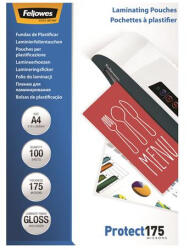 Fellowes Meleglamináló fólia, 175 mikron, A4, fényes, 100 db, FELLOWES (5308703) - eztkapdki