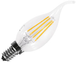 2R LED FILAMENT BT35 E14 4W 4000K FLAME gyertyaláng fényforrás (L020107254)