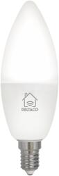 Nordic Izzó SMART HOME SH-LE14CCTC, E14, gyertya, Deltaco (SH-LE14CCTC)